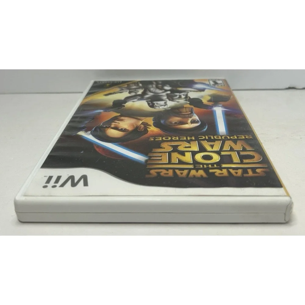 Star Wars:‎ The Clone Wars: Republic Heroes Nintendo Wii 2009 Tested No Manual